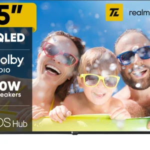 realme TechLife 139 cm (55 inch) QLED Ultra HD (4K) Smart WebOS TV