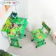 Rudra creations Attractive Foldable Study Table with Chair 1 to 5 Years Kids Metal Desk Chair