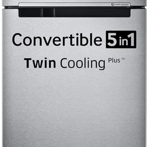 Samsung 385 L Frost Free Double Door 2 Star Convertible Refrigerator with Digital Inverter, Convertible 5-in-1 and Display