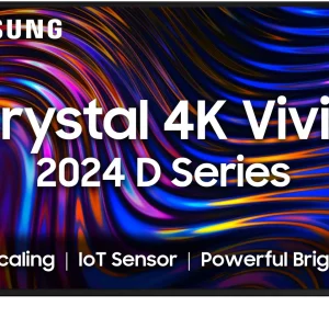 Samsung Crystal 4K Vivid 108 cm (43 inch) Ultra HD (4K) LED Smart Tizen TV with 4K Upscaling | Purcolor | Auto Game Mode | Q-Symphony | Voice Ready…