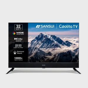Sansui 80 cm (32 inch) QLED HD Ready Smart Coolita TV with Dolby Audio| Built-in Soundbar| Surround Sound| 60Hz Refresh Rate
