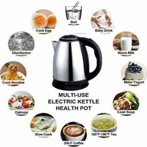 Sedoka Electric Kettle boiling Water, making tea,coffee,instant noodles, soup. Electric Kettle