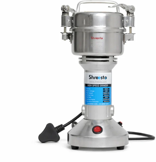 Shreesto 850W Heavy Duty Commercial Mixer Grinder 150g | Stainless Steel 850 W Food Processor