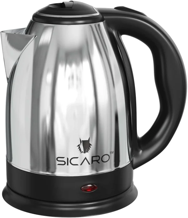 Sicaro SEK1800 Electric Kettle Portable Stainless Steel Electric Kettle