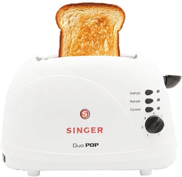 SINGER DUO 700 700 W Pop Up Toaster