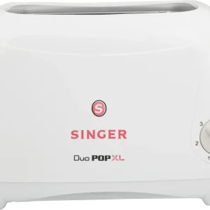 SINGER Duo Pop XL (SPT 802 DWT) 800 W Pop Up Toaster