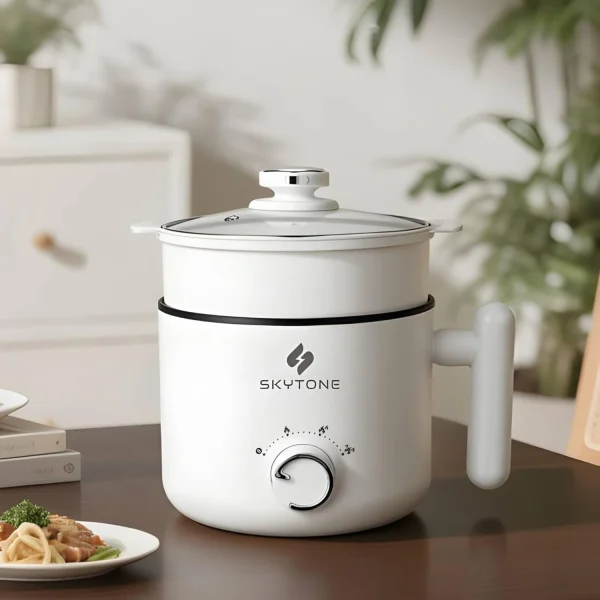 SKYTONE Multipurpose Electric Kettle Cooker With Ceramic Coating 2L Induction Cooktop Multi Cooker Electric Kettle Price in India - Buy SKYTONE...