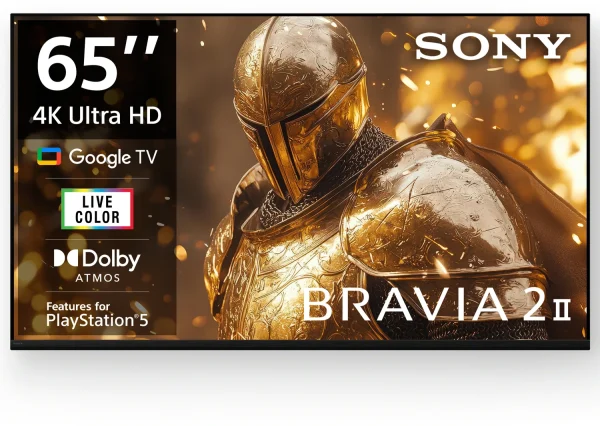 SONY BRAVIA 2 II 163.9 cm (65 inch) Ultra HD (4K) LED Smart Google TV