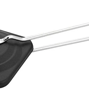 TRY ME Stick Gas Sandwich Toaster with Spatter Grill and Toast Non-Stick Cookware Non-Stick Gas Toaster Toast Grill (Black) Toast, Grill