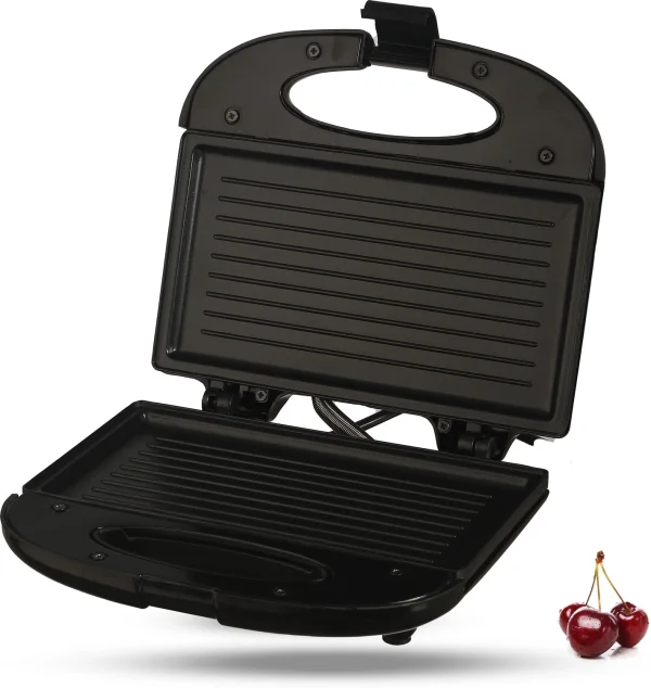 Urban Chef 750-Watt Grill Toaster with Non-Stick Coated Plate & Hinged Lock, 2-Yr Warranty Grill Sandwich Maker