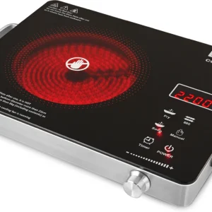 USHA 2200 W Infrared Cooktop Touch Panel