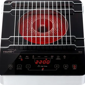 V-Guard 2200 W Infrared Cooktop Touch Panel