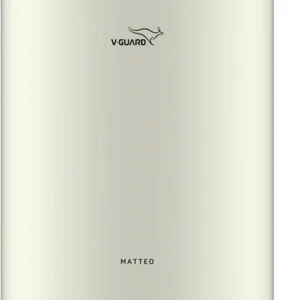 V-Guard Matteo 15 L 15 L Storage Water Geyser Rust-Proof ABS Body | BEE 5 Star Rating | Advanced 4 Layer Safety | Suitable for Hard Water