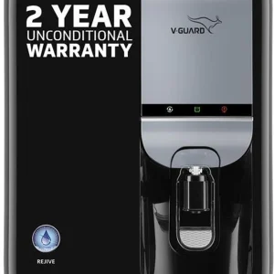 V-Guard Rejive 2X RO UF SS Alkaline & Mineral 3-in-1 Health Charger 5.5 L RO + UF + Alkaline + Minerals Water Purifier | Superior Stainless Steel…