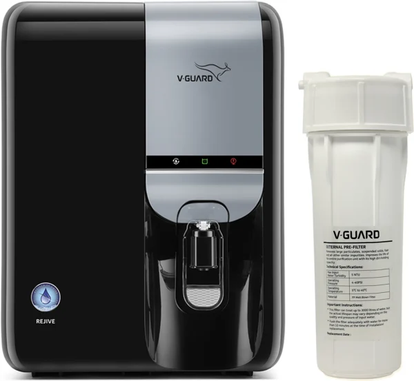 V-Guard Rejive 6.5 L RO + UF + Alkaline + Minerals Water Purifier