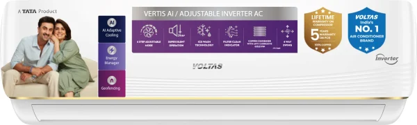 Voltas 2026 Model 1.5 Ton 3 Star Split Inverter with Wi-fi AC