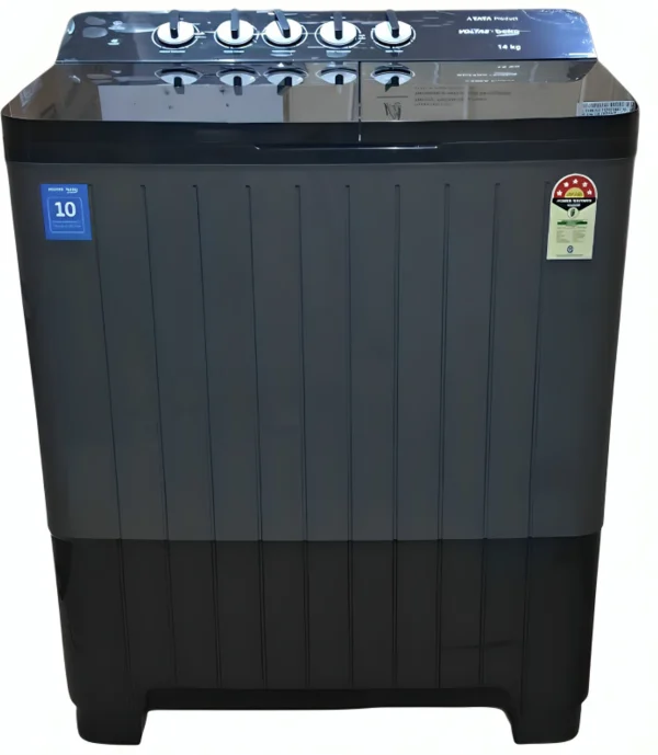 Voltas Beko 14 kg Semi Automatic Top Load Washing Machine Grey