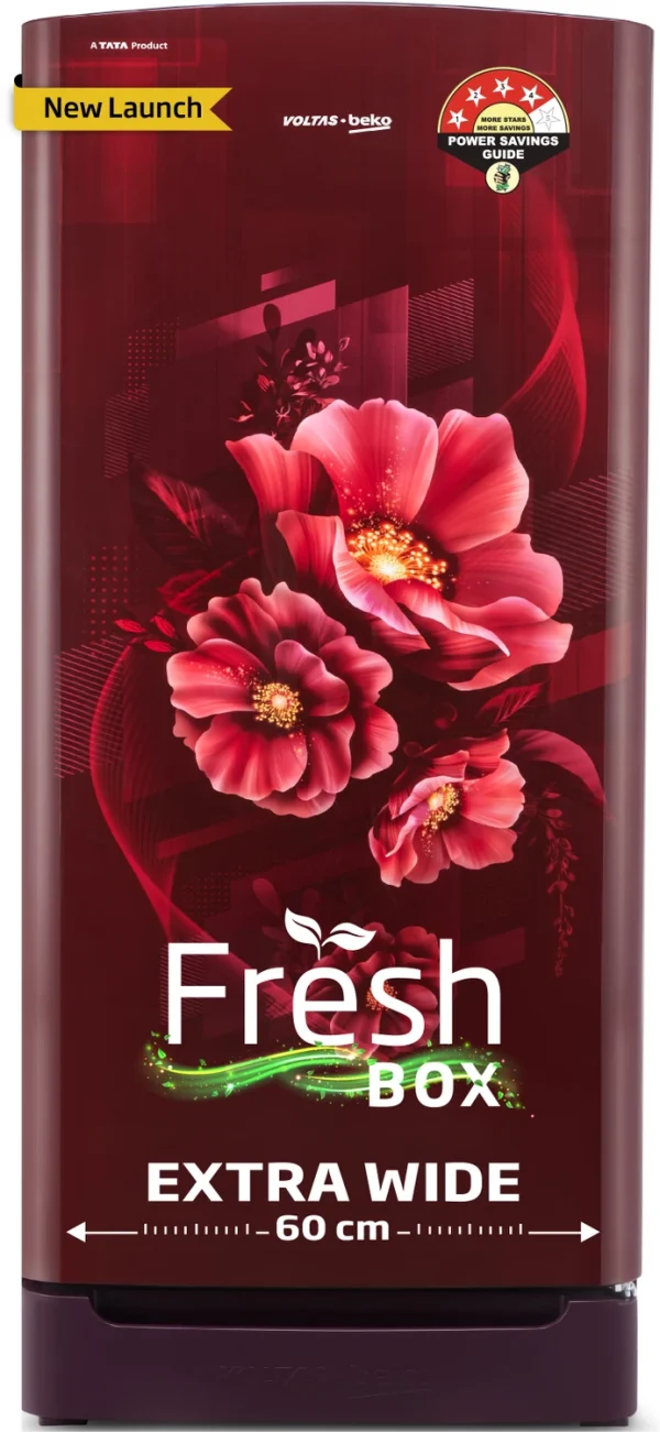 Voltas Beko 183 L Direct Cool Single Door 4 Star Refrigerator