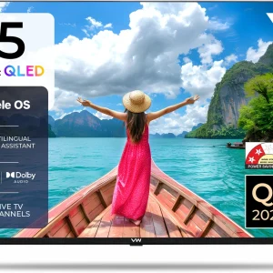VW Nano Sync Series 139 cm (55 inch) QLED Ultra HD (4K) Smart JioTele OS TV 2025 Edition