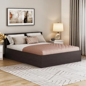 Wakefit Taurus Engineered Wood Queen Box Bed, 217 cm x 158.4 cm (7.12 ft x 5.2 ft)