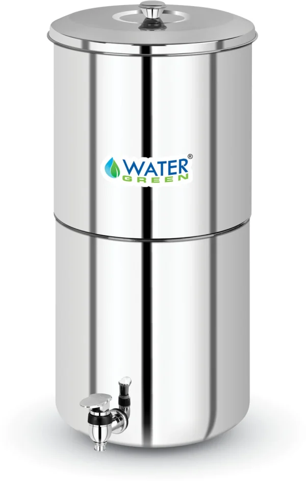 WATER GREEN Stainless Steel 18 L Gravity Based Water Purifier