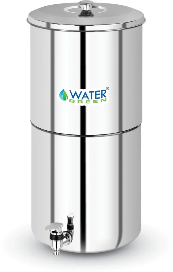 WATER GREEN Stainless Steel 25 L Gravity Based Water Purifier