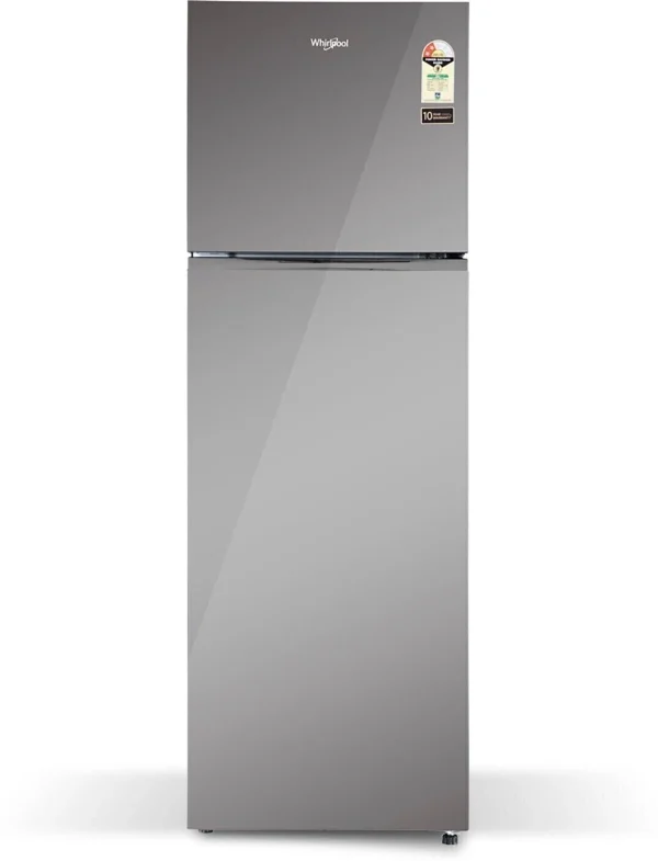Whirlpool 235 L Frost Free Double Door 2 Star Refrigerator with Glass Door