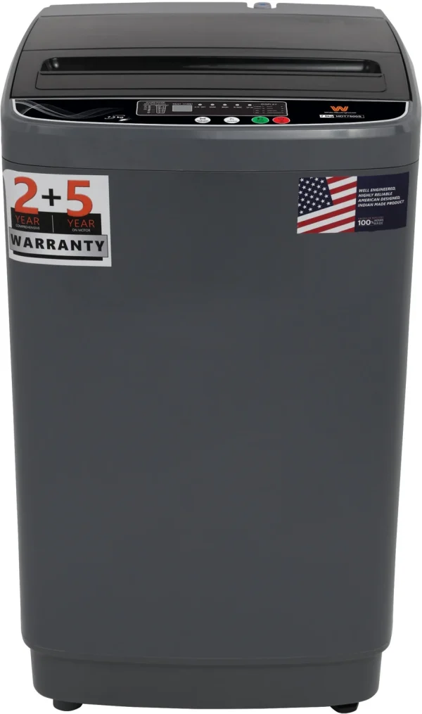White Westinghouse (Trademark by Electrolux) 7.5 kg Fully Automatic Top Load Washing Machine Grey