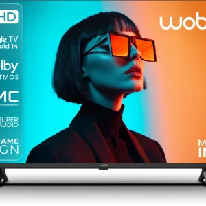 Wobble K Series 108 cm (43 inch) Ultra HD (4K) LED Smart Google TV 2025 Edition with MEMC Dolby Vision |30W Dolby Atmos |Zero-Frame Design
