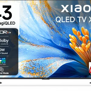 XIAOMI X Pro CineMagiQLED 108 cm (43 inch) QLED Ultra HD (4K) Smart Google TV with Dolby Vision | HDR 10+ | 32 GB Storage | 30W Dolby Audio |…